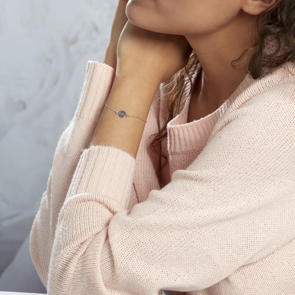 Histoire d'Or Bracelet Shereen Argent Blanc Best