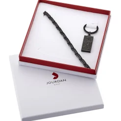 JOURDAN Bracelet Sheron Acier Noir Hot