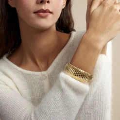 Histoire d'Or Bracelet Sicily Acier Doré