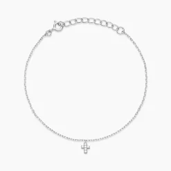 Histoire d'Or Bracelet Siem Argent Blanc Oxyde De Zirconium Outlet