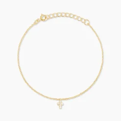 Histoire d'Or Bracelet Siem Argent Jaune Oxyde De Zirconium Best