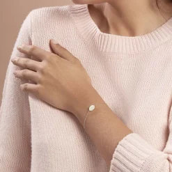 Histoire d'Or Bracelet Sirene Argent Blanc Nacre Hot