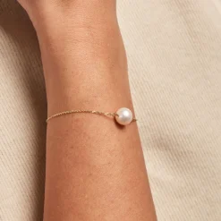 Histoire d'Or Bracelet Sissy Or Jaune Perle De Culture Online