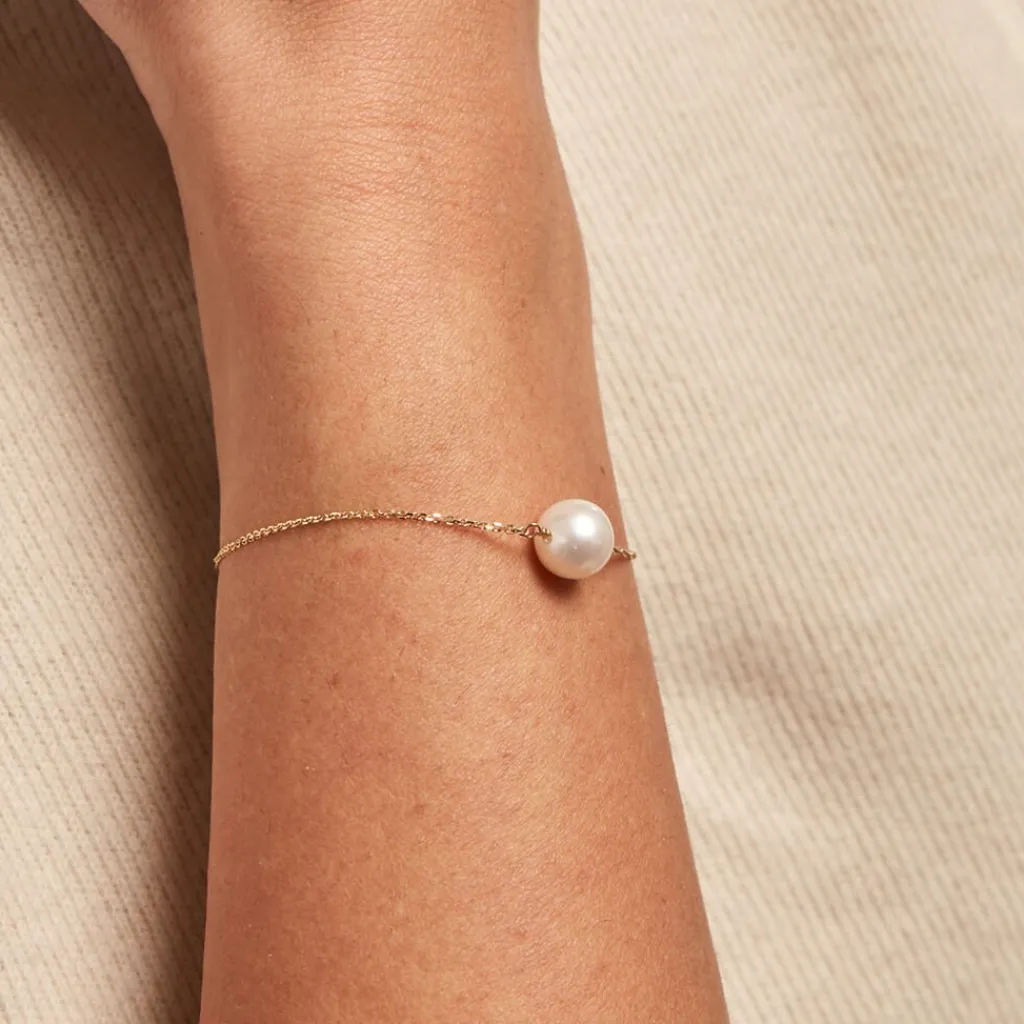 Histoire d'Or Bracelet Sissy Or Jaune Perle De Culture Online