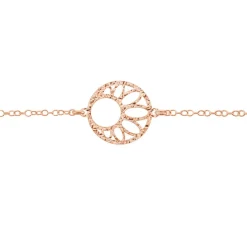 Histoire d'Or Bracelet Slorane Argent Rose Outlet