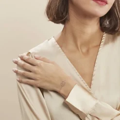 Histoire d'Or Bracelet Slorane Argent Rose Outlet