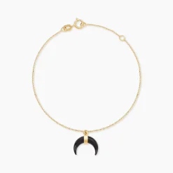 Histoire d'Or Bracelet Solange Or Jaune Onyx Online