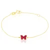 Histoire d'Or Bracelet Solena Papillon Or Jaune New