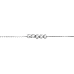 Histoire d'Or Bracelet Soukamba Argent Blanc Best