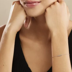 Histoire d'Or Bracelet Soukamba Argent Blanc Best