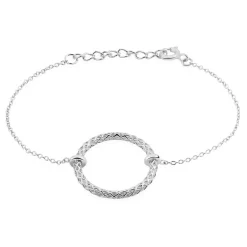 Histoire d'Or Bracelet Sowa Argent Blanc Oxyde De Zirconium Outlet