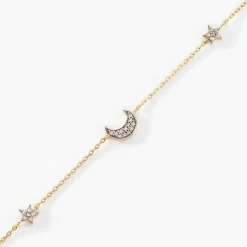 Histoire d'Or Bracelet Stellar Or Jaune Oxyde De Zirconium Clearance