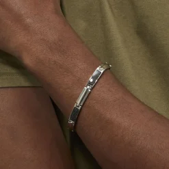 Histoire d'Or Bracelet Street Acier Blanc Best