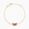 Histoire d'Or Bracelet Sulivia Papillon Or Jaune Hot