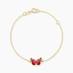Histoire d'Or Bracelet Sulivia Papillon Or Jaune