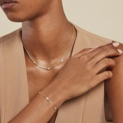 Histoire d'Or Bracelet Sweetheart Or Jaune Nacre