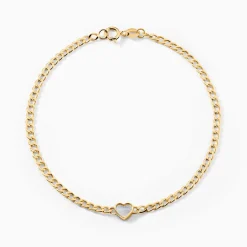 Histoire d'Or Bracelet Sweetheart Or Jaune Nacre Clearance
