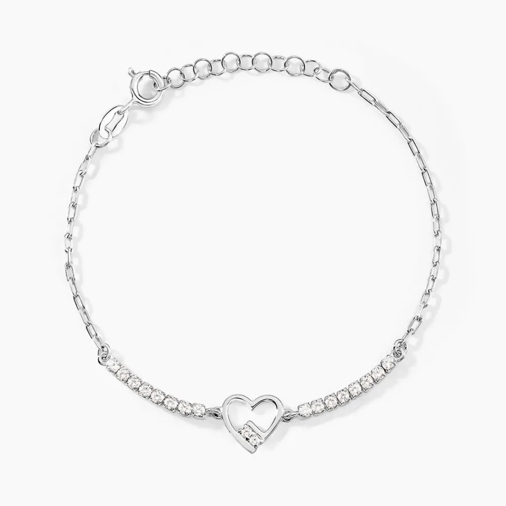 Histoire d'Or Bracelet Syliana Argent Blanc Oxyde De Zirconium Clearance