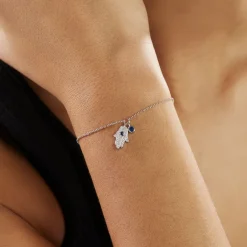 Histoire d'Or Bracelet Symbolique Argent Blanc Oxyde De Zirconium Discount