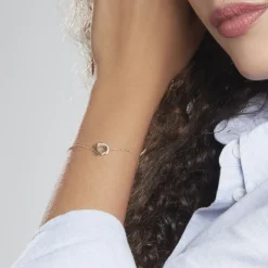 Histoire d'Or Bracelet Syrena Or Jaune Diamant Clearance