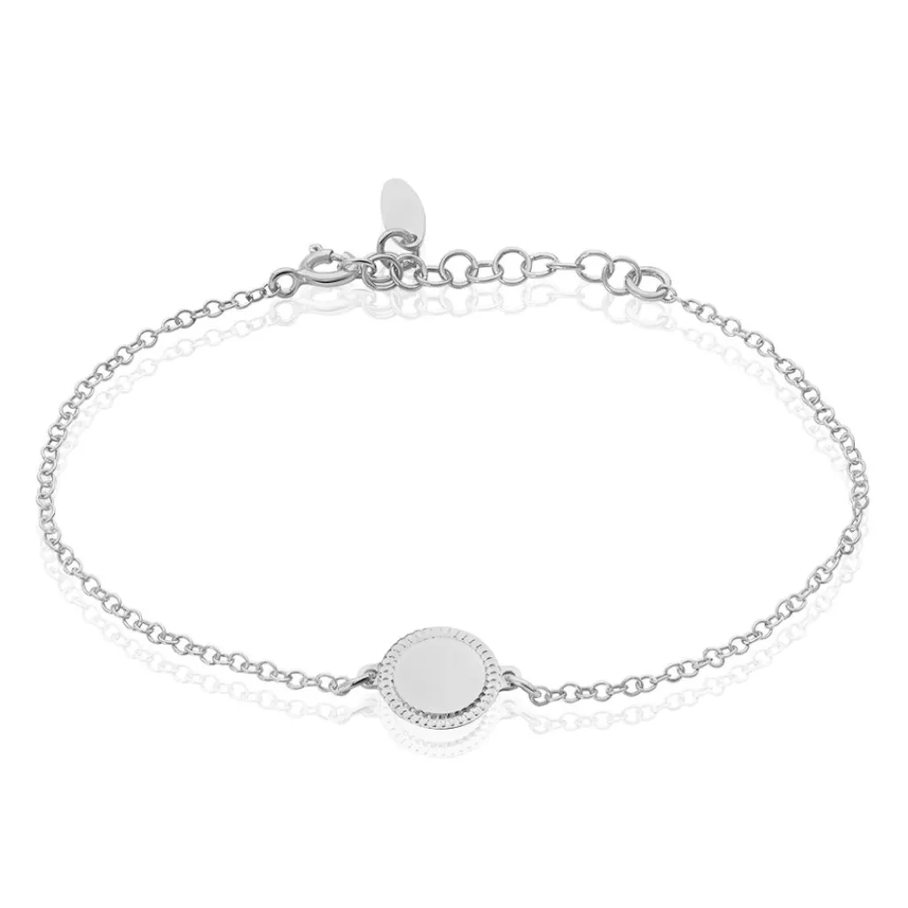 Histoire d'Or Bracelet Tam argent blanc Clearance