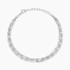 Histoire d'Or Bracelet Tango Argent Blanc Outlet