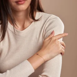 Histoire d'Or Bracelet Tender Love Or Jaune Améthyste or jaune améthyste violet Clearance