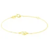 Histoire d'Or Bracelet Terentille Coeur Or Jaune Oxyde De Zirconium Discount