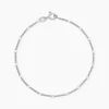 Histoire d'Or Bracelet Tessie Argent Blanc