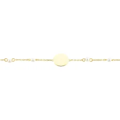 Histoire d'Or Bracelet Tiny Pearls Or Jaune Perle De Culture Clearance