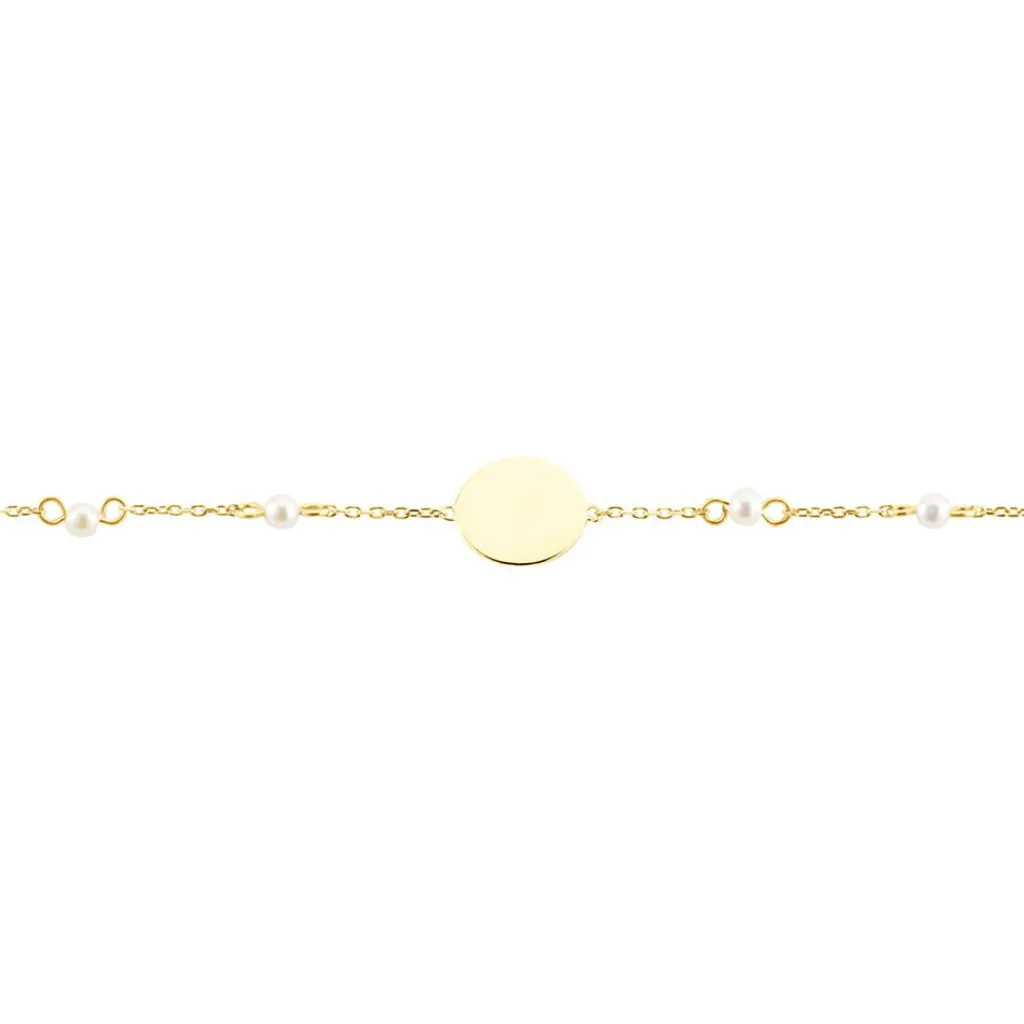 Histoire d'Or Bracelet Tiny Pearls Or Jaune Perle De Culture Clearance