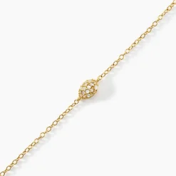 Histoire d'Or Bracelet Tiwa Argent Jaune Oxyde De Zirconium argent dore oxyde Outlet