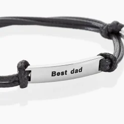 Histoire d'Or Bracelet Todd Acier Blanc Discount