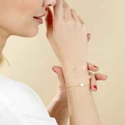 Histoire d'Or Bracelet Trilia argent rose