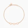 Histoire d'Or Bracelet Trinity Argent Rose Hot