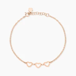 Histoire d'Or Bracelet Trinity Argent Rose Hot