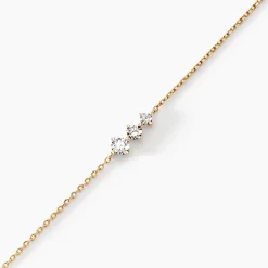 Histoire d'Or Bracelet Tryphena Or Jaune Diamant Synthétique Clearance