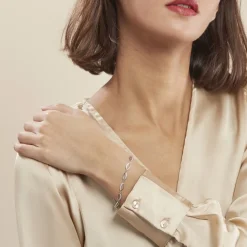 Histoire d'Or Bracelet Tulin Argent Blanc Oxyde De Zirconium Online