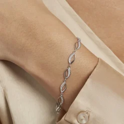 Histoire d'Or Bracelet Tulin Argent Blanc Oxyde De Zirconium Online