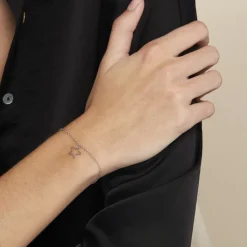 Histoire d'Or Bracelet Velma Argent Blanc Hot