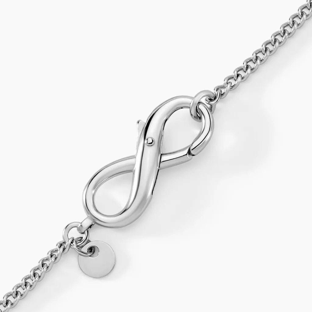 Histoire d'Or Bracelet Vianette Argent Blanc New