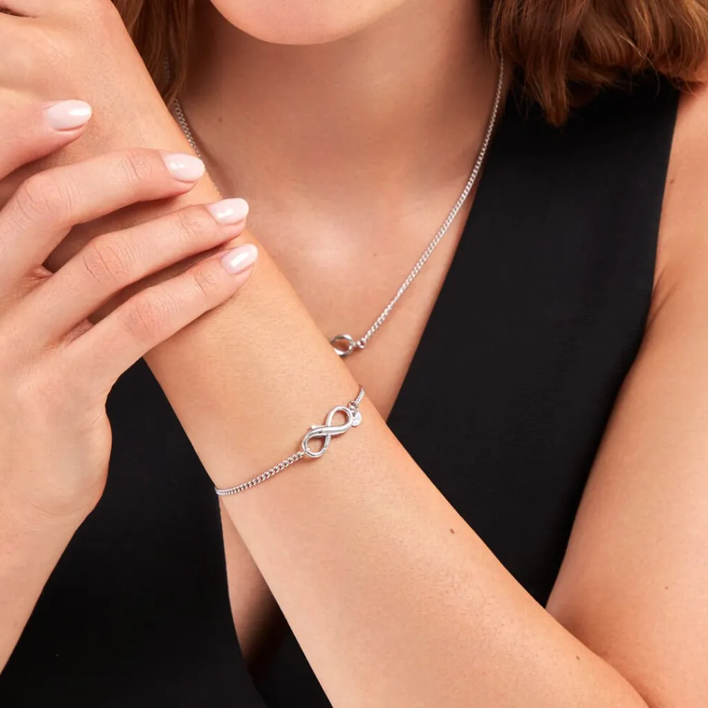 Histoire d'Or Bracelet Vianette Argent Blanc New