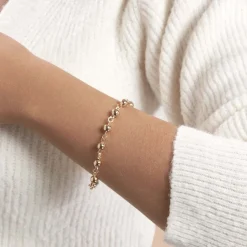 Histoire d'Or Bracelet Viperine Plaqué Or Jaune