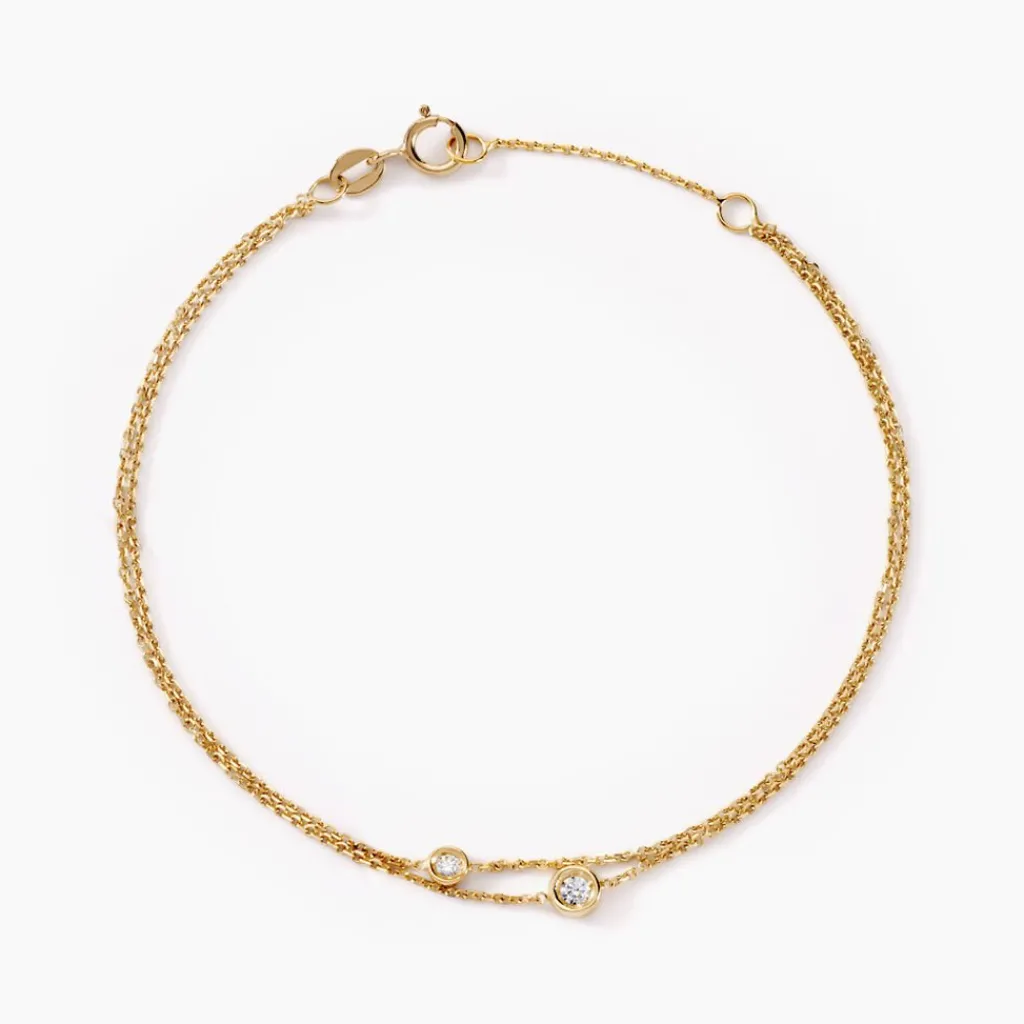 Histoire d'Or Bracelet Virguinia Or Jaune Oxyde De Zirconium Online