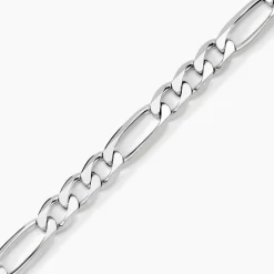 Histoire d'Or Bracelet Vivian Maille Alternee 1/3 Argent Blanc Hot