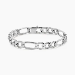 Histoire d'Or Bracelet Vivian Maille Alternee 1/3 Argent Blanc Sale
