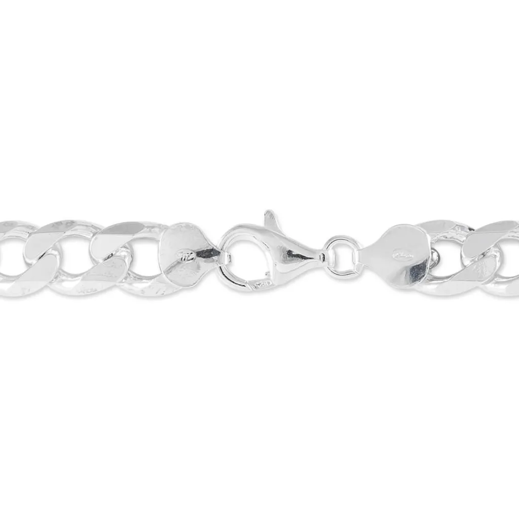 Histoire d'Or Bracelet Vivian Maille Alternee 1/3 Argent Blanc Sale