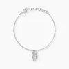 Histoire d'Or Bracelet Wallie Argent Blanc Oxyde De Zirconium Outlet