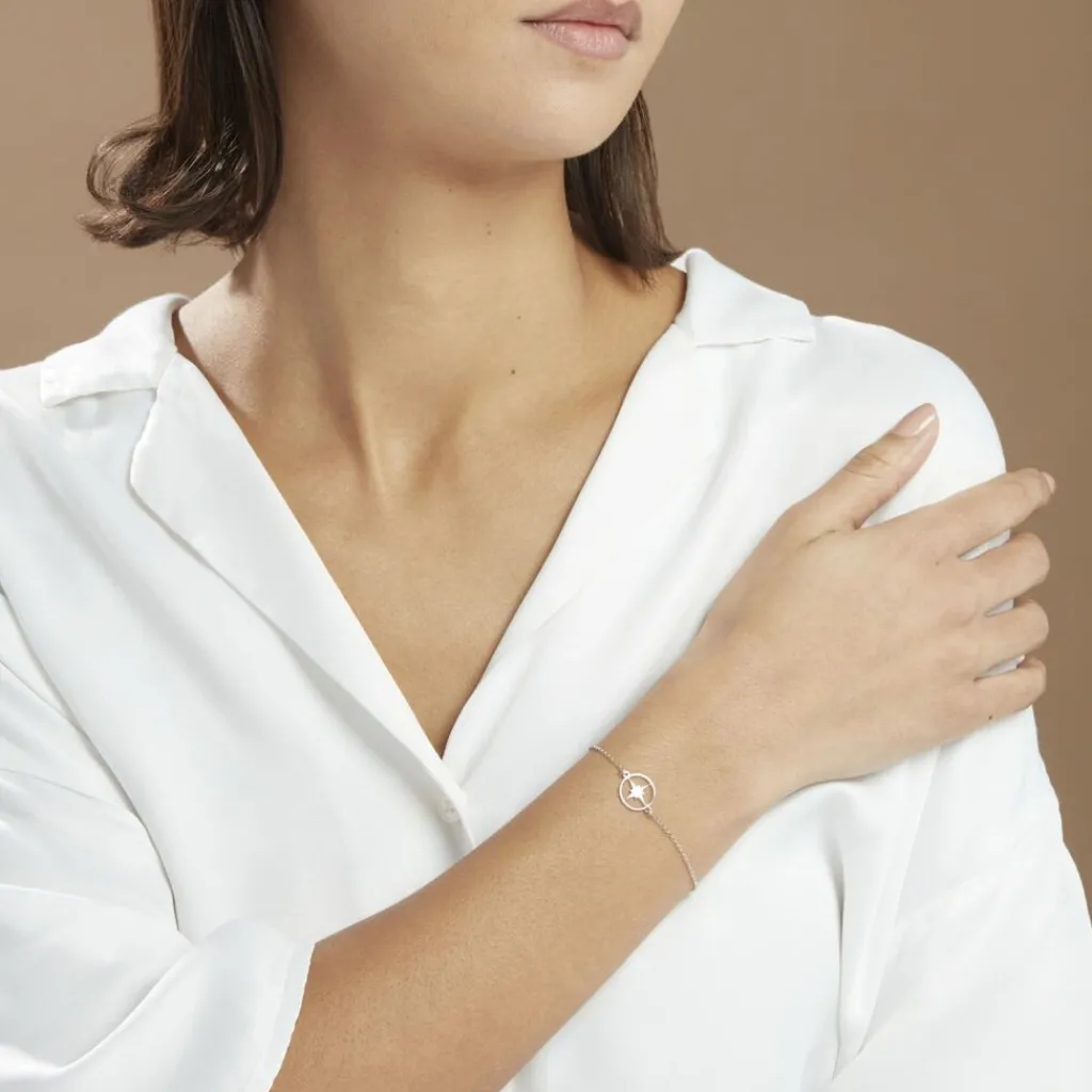 Histoire d'Or Bracelet Wiem Argent Blanc Outlet