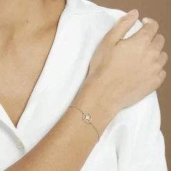 Histoire d'Or Bracelet Wiem Argent Blanc Outlet